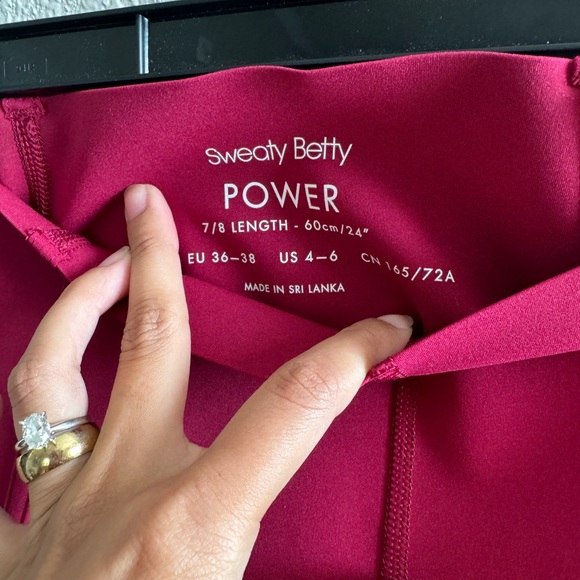 Sweaty betty 7/8 contour leggings - Picture 7 of 7